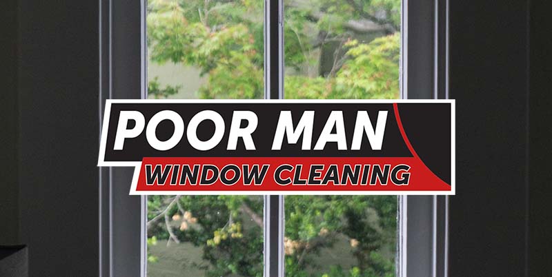 Poor Man Window Cleaning