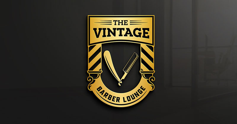 The Vintage Barber Lounge-logo