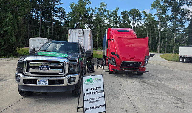 HydroClean Pro - mobile engine cleaning service