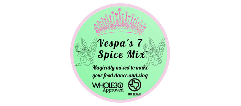 Vespa's7 spice Mix
