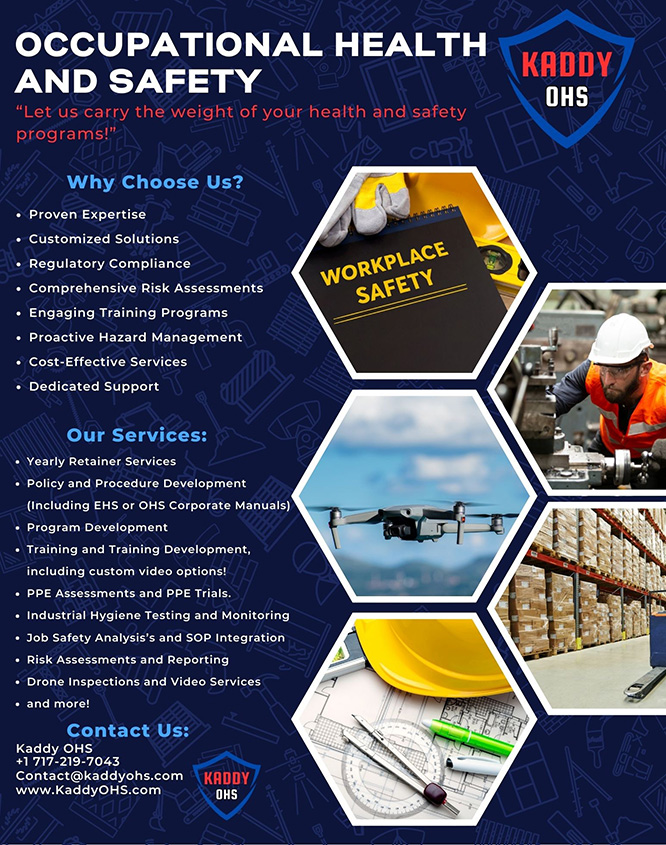 Kaddy Occupational Health and safety