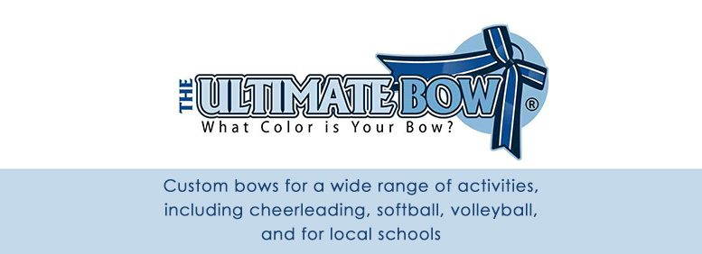 Ultimate Bow - custom bows for a wide range of activities, including cheerleading, softball, and volleyball
