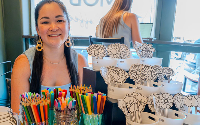 Creative paper craft studio offering personalized event decor, party favor