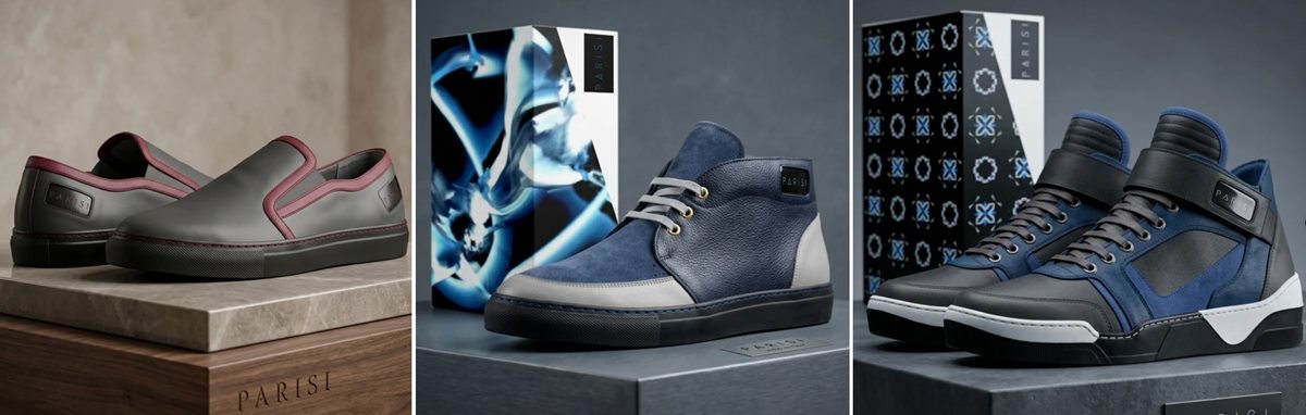 Florida-born luxury brand bringing together handcrafted Italian footwear and collectible contemporary art